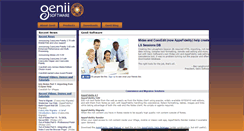 Desktop Screenshot of geniisoft.com